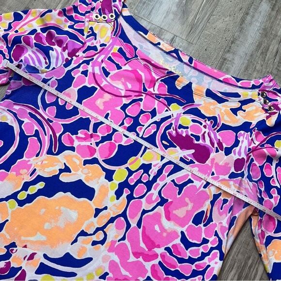 Lilly Pulitzer Brilliant Blue Catch and Release Sophie Dress - Picture 13 of 14